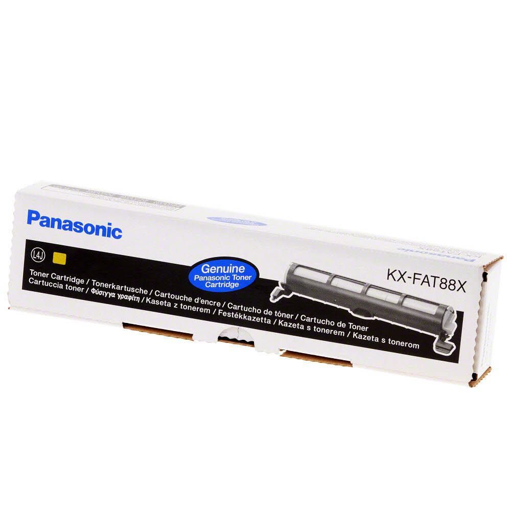 Panasonic Original Toner schwarz 2.000 Seiten (KX-FAT88X)