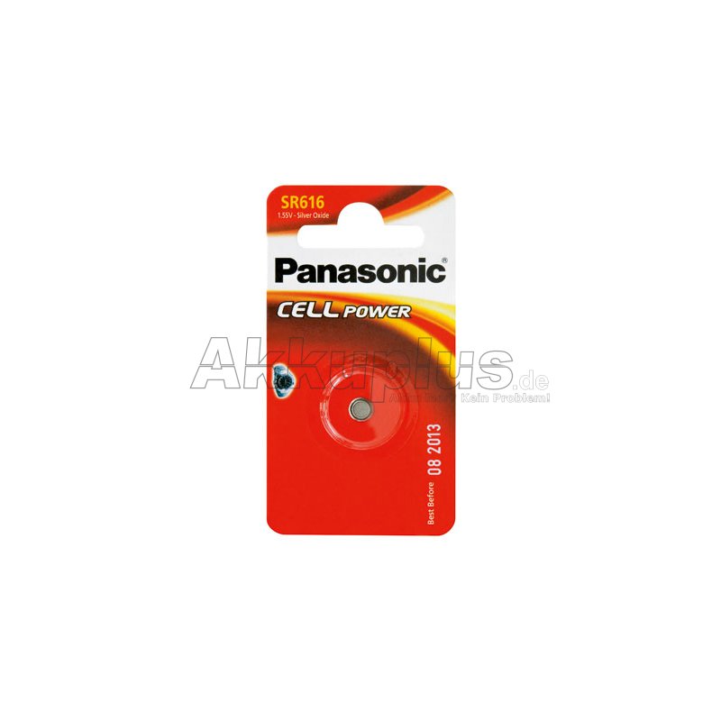 Panasonic - SR616 / 321 - 1,55 Volt 16mAh Silberoxid