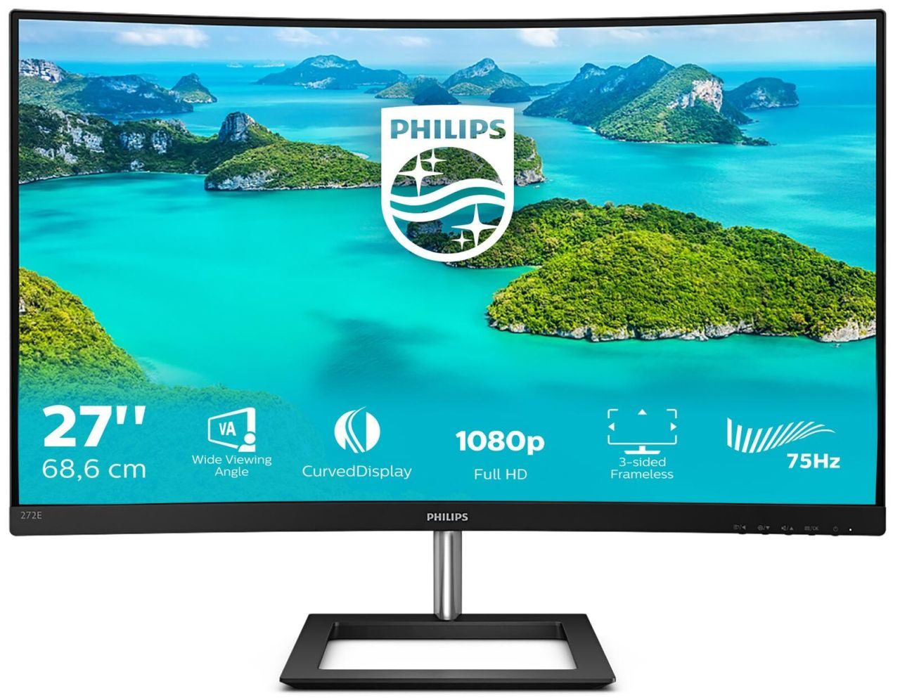 Philips 272E1CA Curved-Monitor 68,6 cm (27 Zoll)