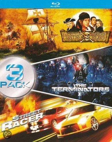 Pirates of Treasure Island / The Terminators / Street Racer - 3-Disc Box Set ( ) [ Hollndische Import ] (Blu-Ray)