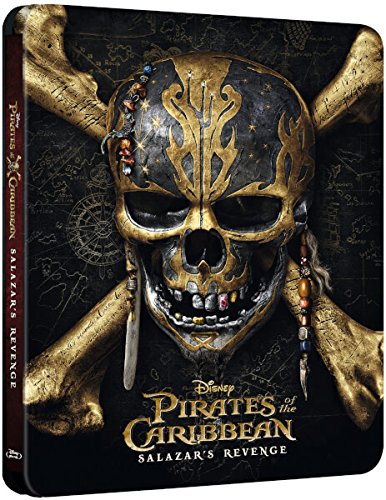Pirates of the Caribbean Salazar's Revenge Steelbook 3D UK Exclusive Limited Edition Steelbook Includes 2D Version Blu-ray Region Free von Network request failed