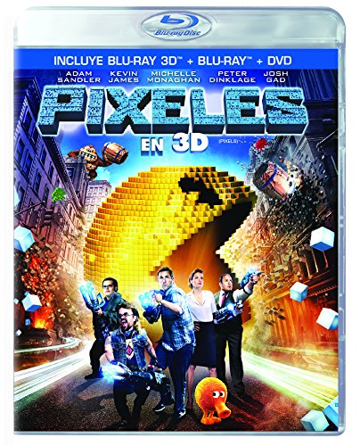 Pixeles Español Latino (BD 3D+BD+DVD)