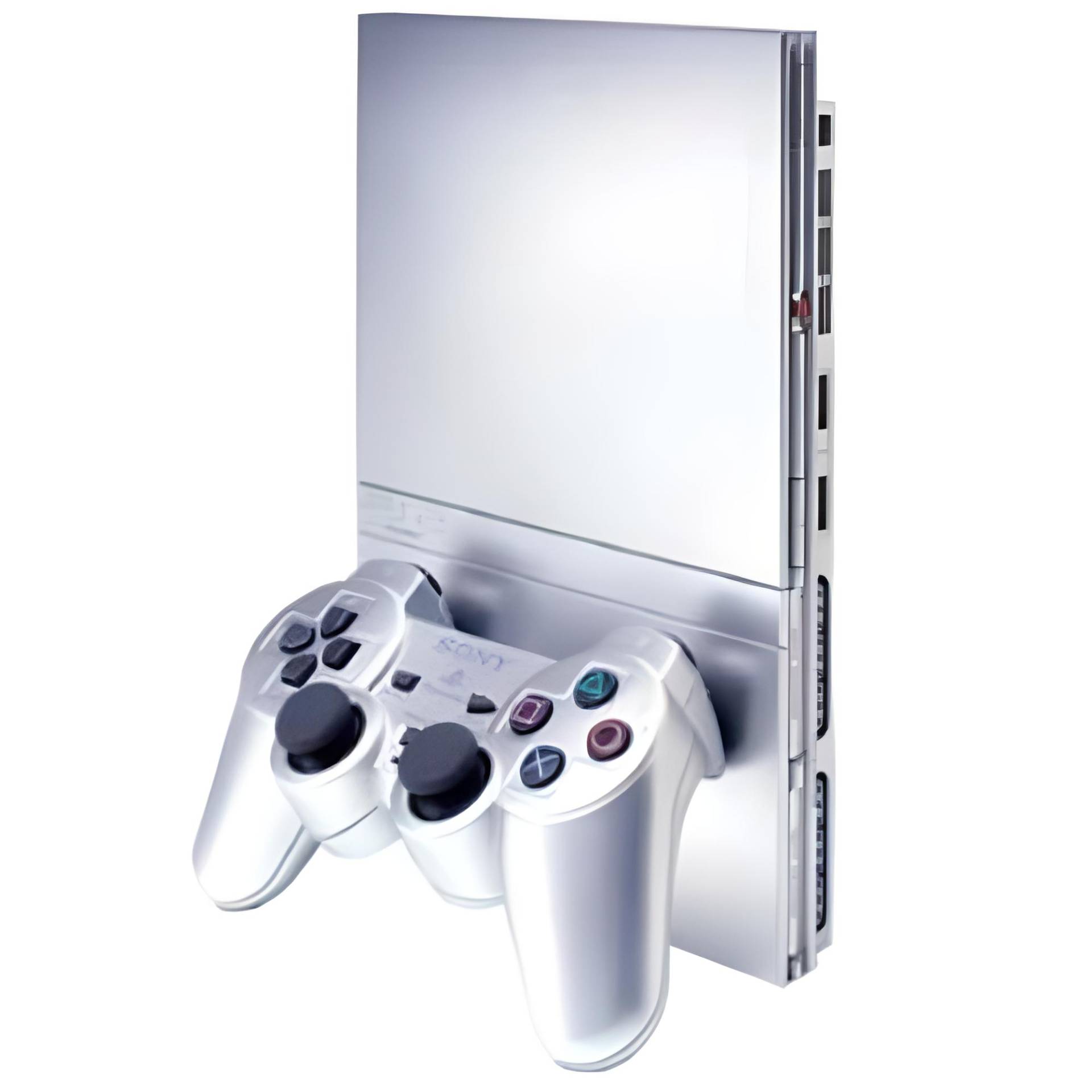 PlayStation 2 - PS2 Konsole Slim, silber PlayStation 2 - PS2 Konsole Slim, silber