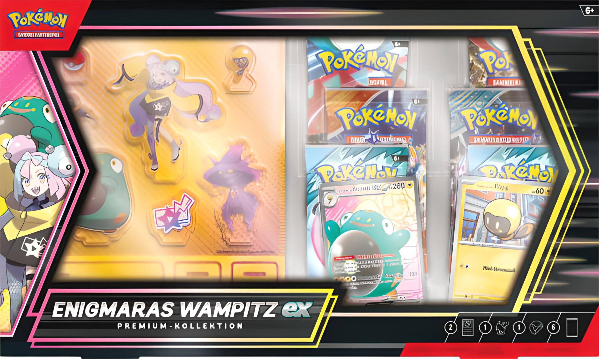 Pokémon Cards Enigmaras Wampitz ex Premium Koll.DE Pokémon Cards Enigmaras Wampitz ex Premium Koll.DE