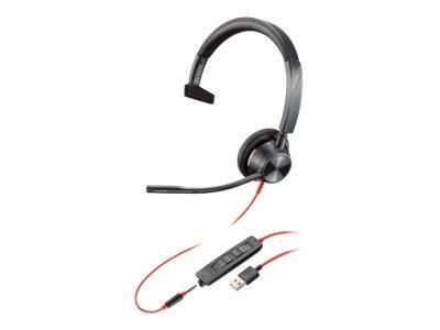 Poly Blackwire 3300 Series 3315 Mono Headset On-Ear