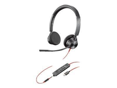 Poly Blackwire 3300 Series 3325 Stereo Headset On-Ear