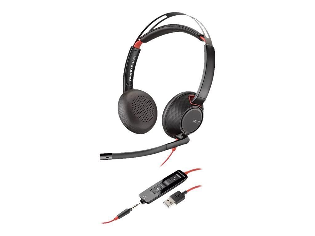 Poly Blackwire 5200 Series C5220 Stereo Headset On-Ear