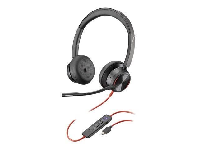 Poly Blackwire 8225-M Stereo Headset On-Ear