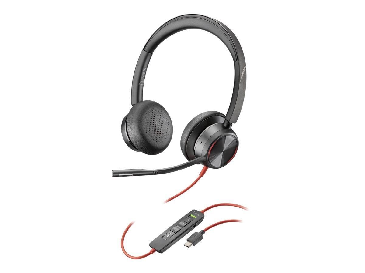 Poly Blackwire 8225 Stereo Headset On-Ear