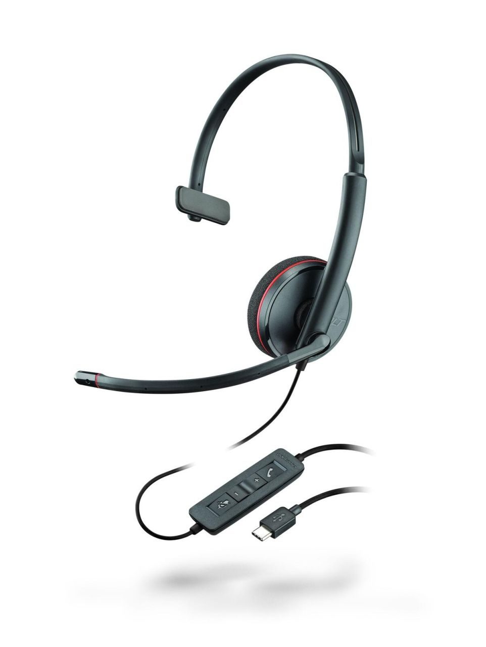 Poly Blackwire C3210 Mono Headset On-Ear