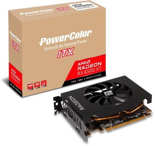 Powercolor AMD Radeon RX 6500 XT ITX
