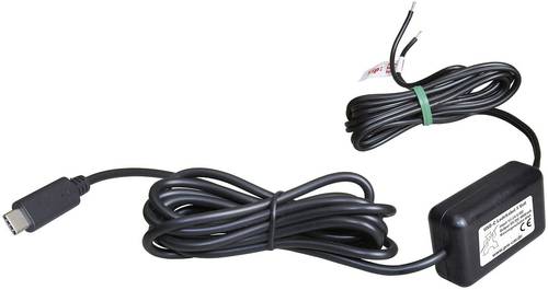ProCar USB-C® Ladekabel IP44 3000mA Belastbarkeit Strom max.=3A zum Direktanschluss an der Batterie