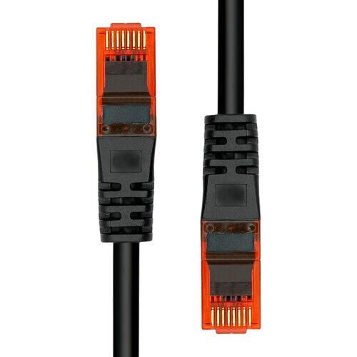 ProXtend Patch-Kabel RJ-45 (M) zu RJ-45 (M) 15 m CCA UTP CAT 6 schwarz (V-6UTP-15B)