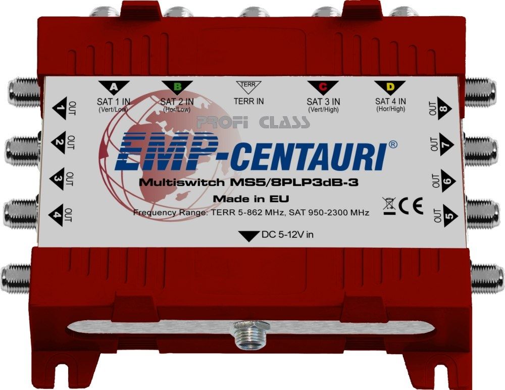 Profi Class Multischalter 5/8 PLP-3 ohne Netzteil Profi Class Multischalter 5/8 PLP-3 ohne Netzteil von EMP-Centauri