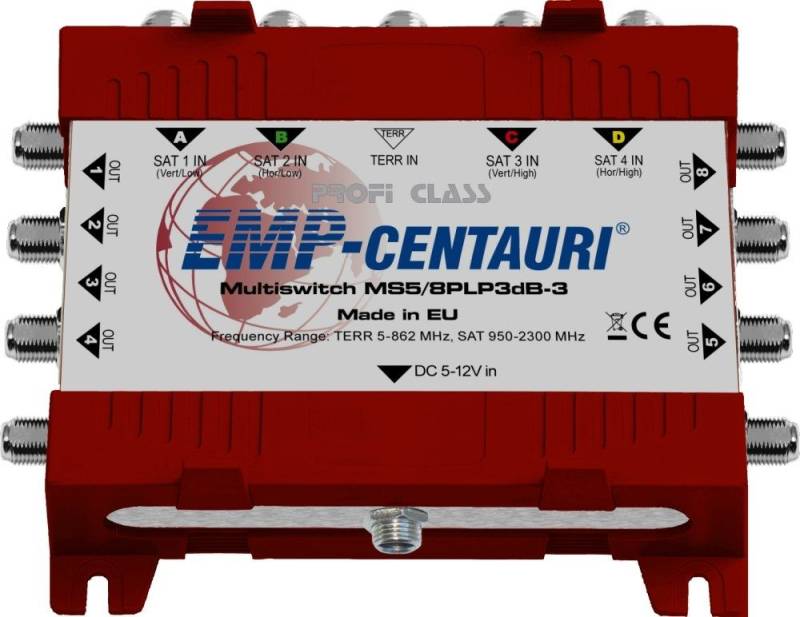 Profi Class Multischalter 5/8 PLP-3 ohne Netzteil