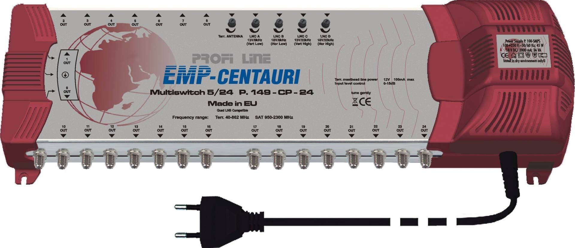 ProfiLine Multischalter 5/24 P. 149-CP 24