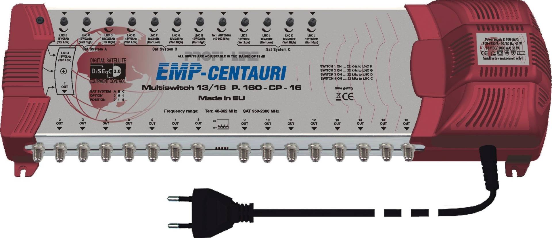 ProfiLine Multischalter MS 13/16-PIU ProfiLine Multischalter MS 13/16-PIU von EMP-Centauri