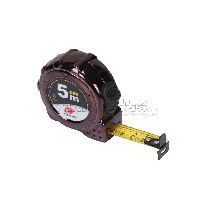 QFlexx - WM41500 - Maßband - ABS-Gehäuse mit UV-Schicht - 5 m