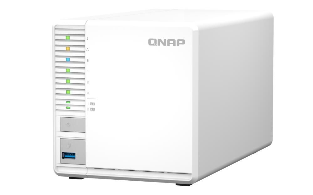QNAP TurboStation TS-364-8G 3 Einschübe NAS-Server Leergehäuse (TS-364-8G)