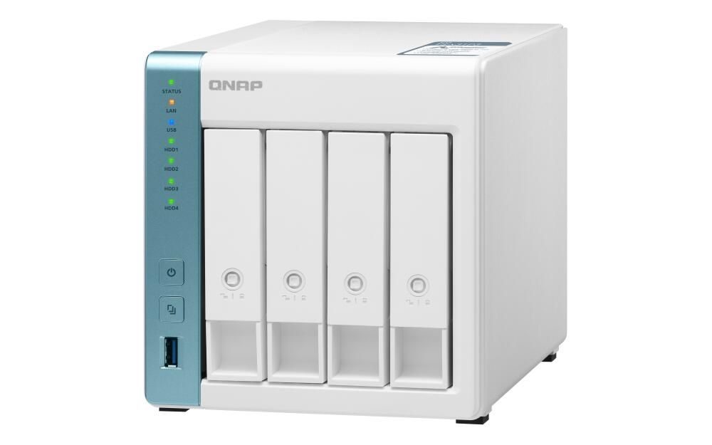 QNAP TurboStation TS-431P3-2G 4 Einschübe NAS-Server Leergehäuse (TS-431P3-2G)