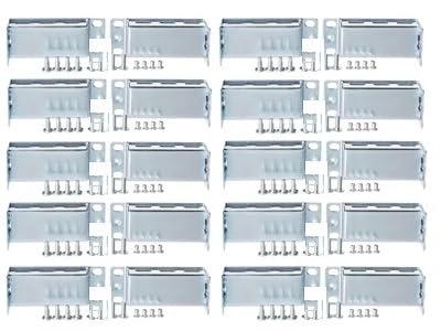 RW RoutersWholesale - Cisco Compatible 1RU Rack Mount Kit for Cisco Catalyst Switches, RCKMNT-1RU= (10 Pack) von RW RoutersWholesale