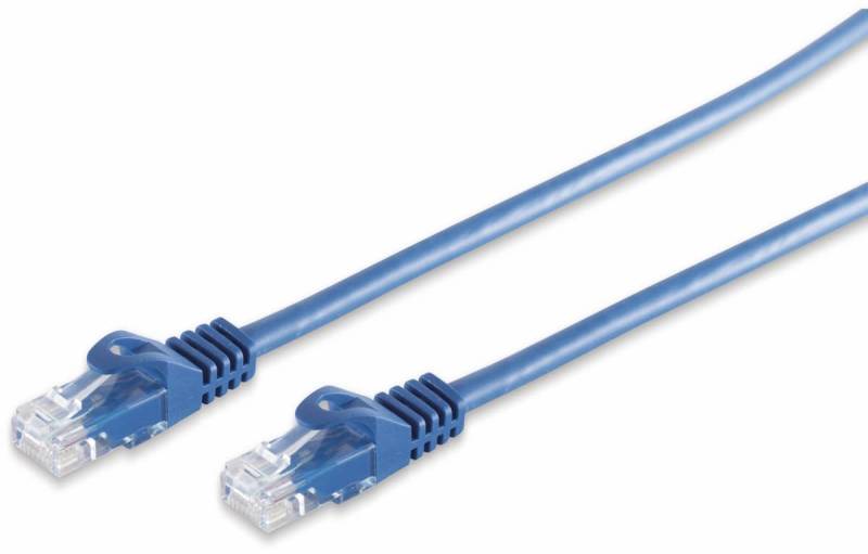 S-IMPULS RJ45 Patchkabel CAT 7 Rohkabel U/UTP, blau, 3 m von S-IMPULS