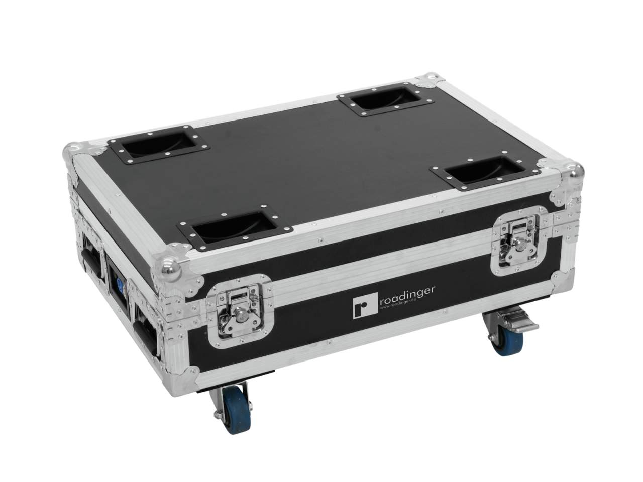ROADINGER Flightcase 4x AKKU BAR-6 Glow QCL Flex QuickDMX mit Ladefunktion ROADINGER Flightcase 4x AKKU BAR-6 Glow QCL Flex QuickDMX mit Ladefunktion