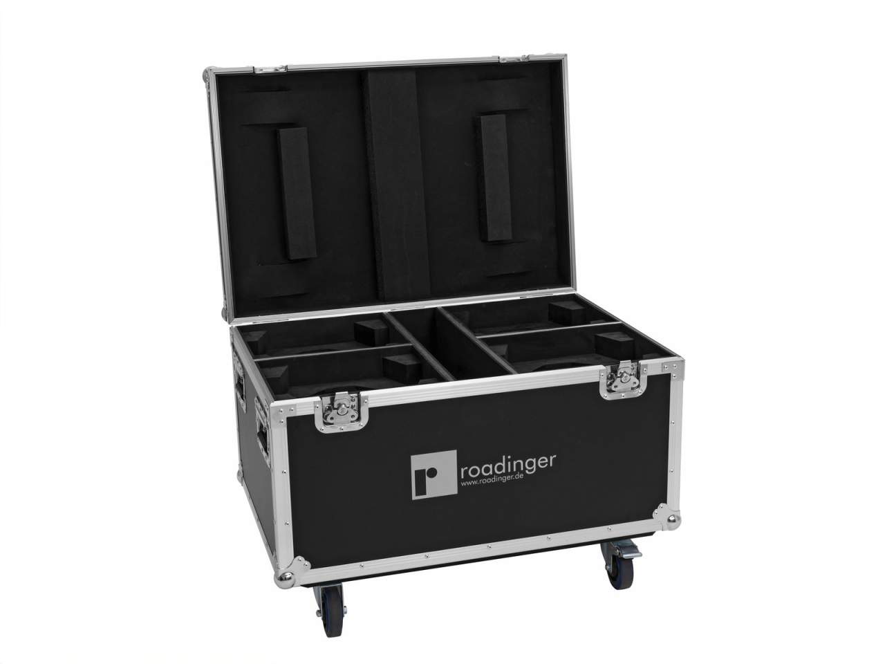 ROADINGER Flightcase 4x EYE-740 MK2 mit Rollen ROADINGER Flightcase 4x EYE-740 MK2 mit Rollen
