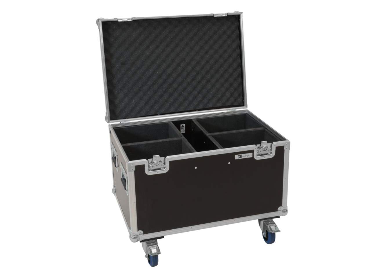 ROADINGER Flightcase 4x LED Theatre COB 200 Serie, mit Rollen ROADINGER Flightcase 4x LED Theatre COB 200 Serie, mit Rollen