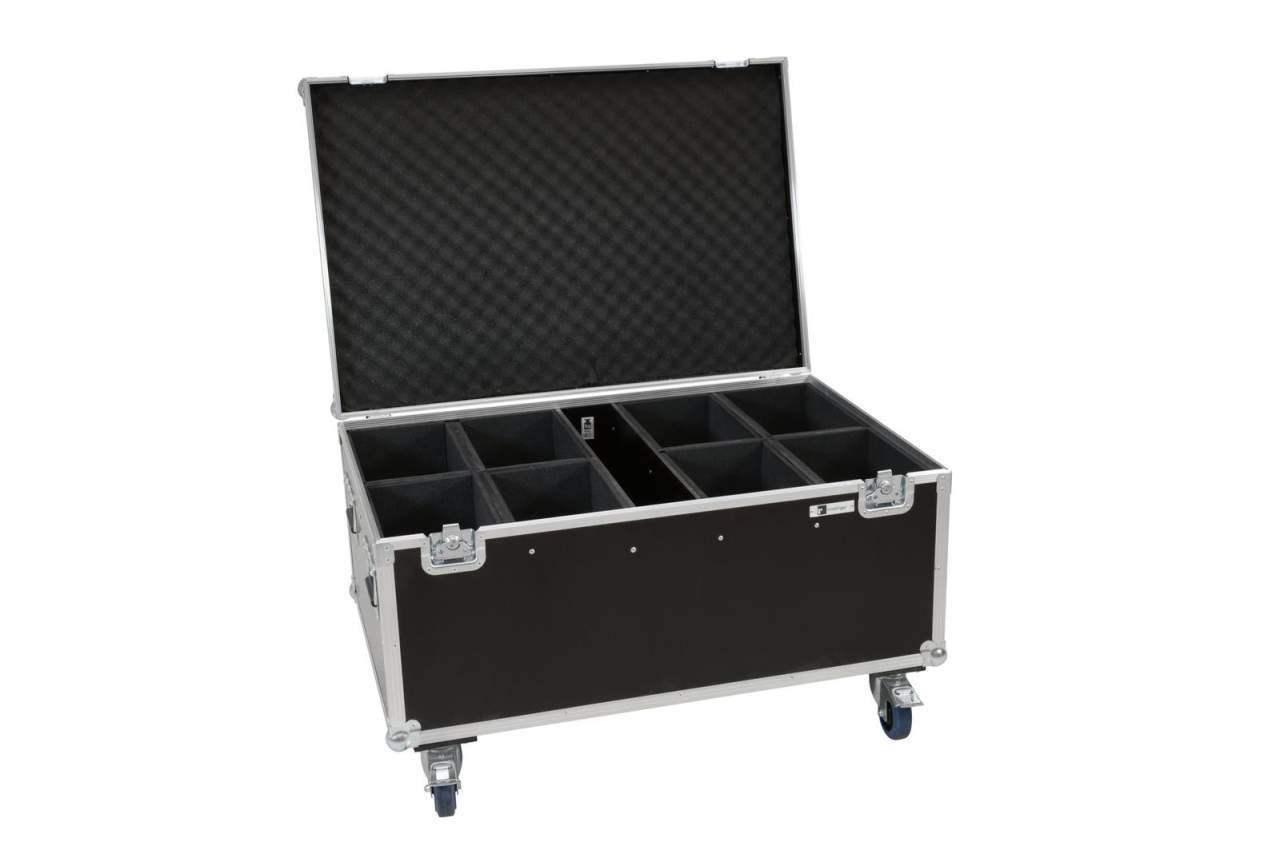 ROADINGER Flightcase 8x LED IP PAR 12x8W QCL/12x9W SQL Spot mit Rollen ROADINGER Flightcase 8x LED IP PAR 12x8W QCL/12x9W SQL Spot mit Rollen