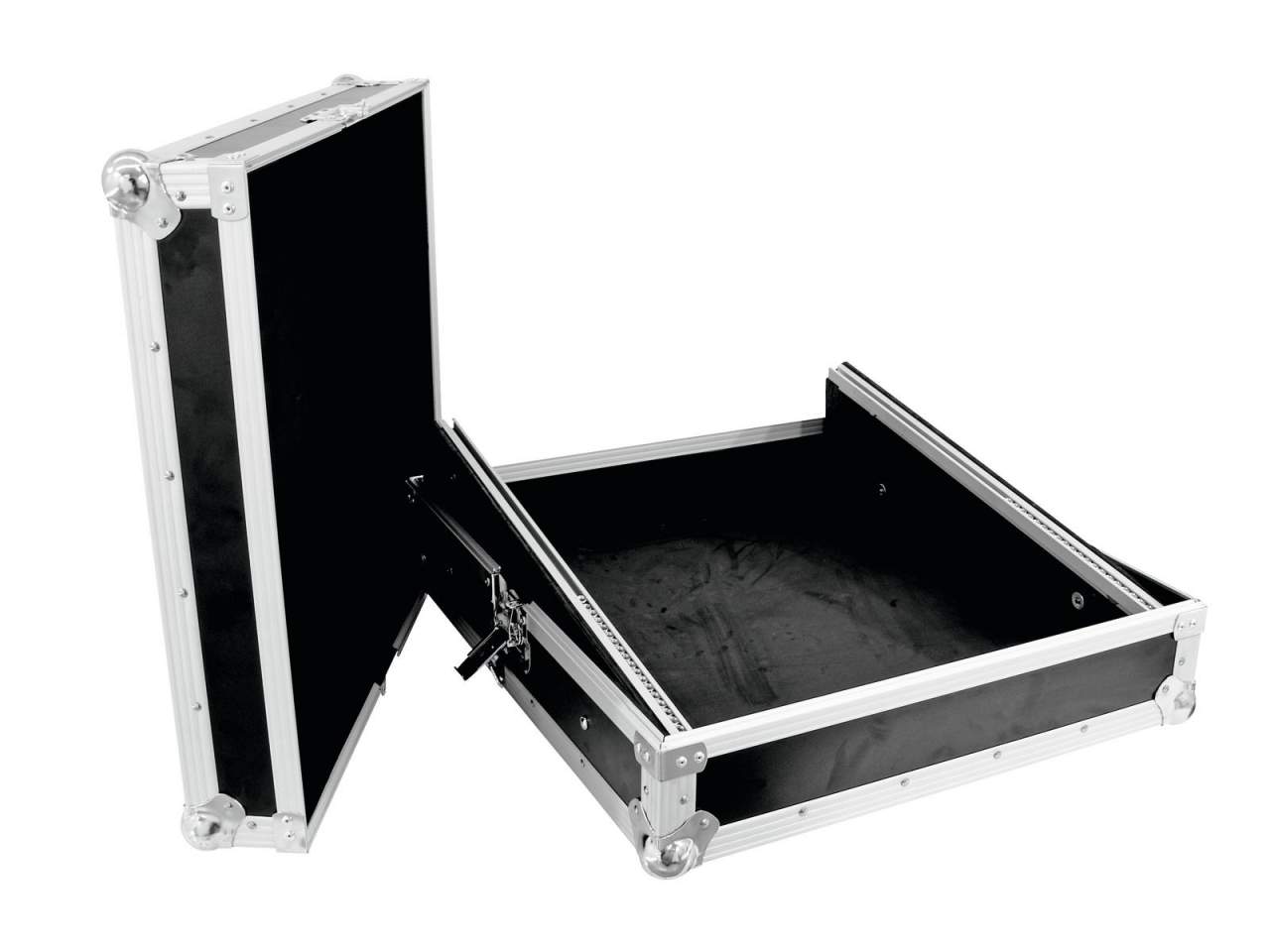 ROADINGER Mixer-Case Profi MCB-19, schr?g, sw, 12HE ROADINGER Mixer-Case Profi MCB-19, schr?g, sw, 12HE
