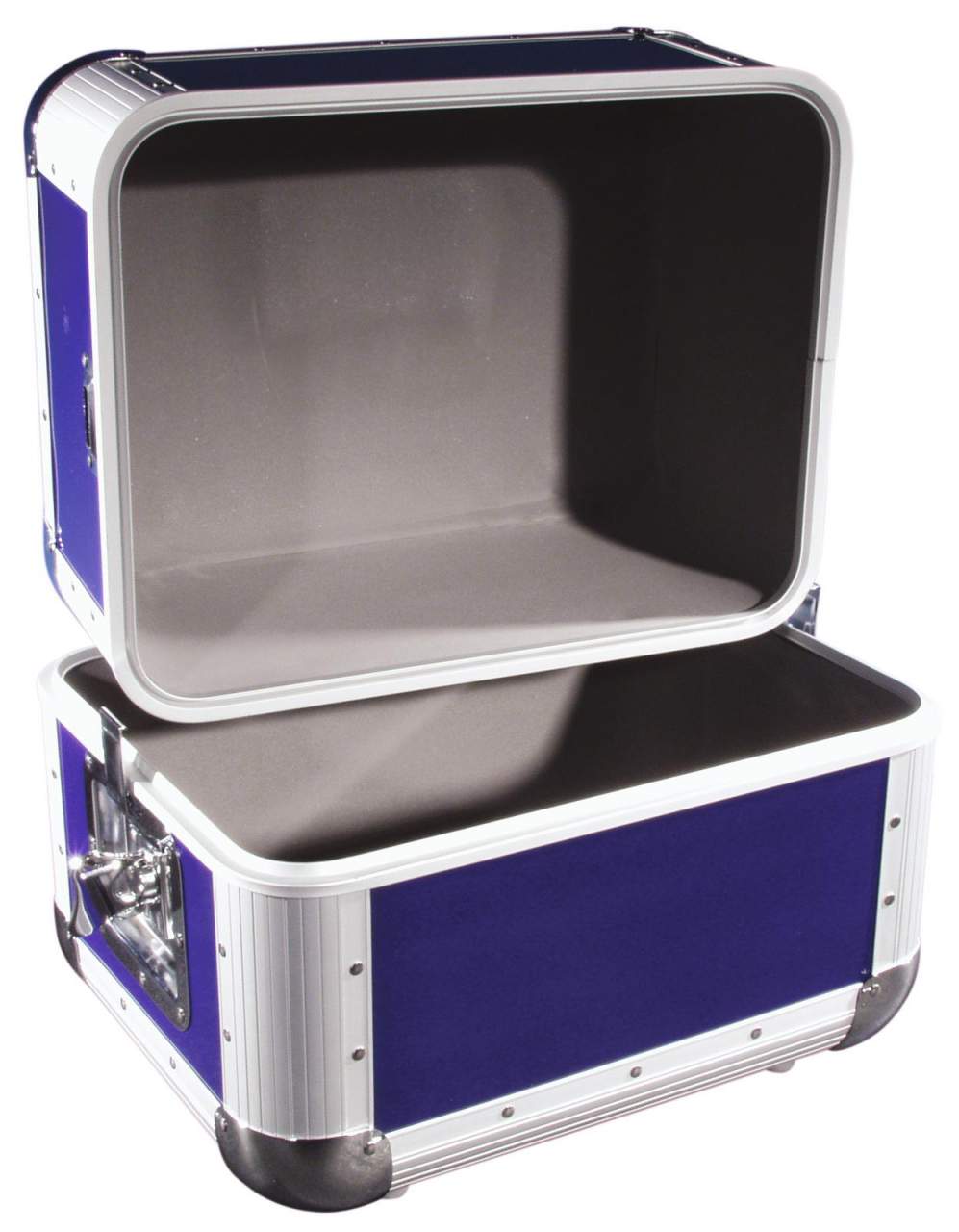 ROADINGER Platten-Case ALU 50/50 abgerundet dunkelblau ROADINGER Platten-Case ALU 50/50 abgerundet dunkelblau