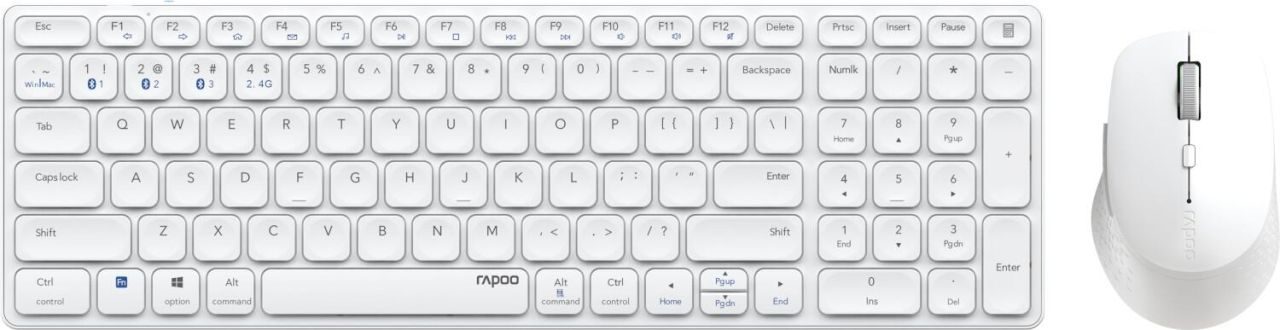 Rapoo 9700M - Weiß
