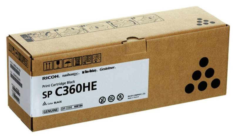 Ricoh Original Toner schwarz 7.000 Seiten (408184) für Ricoh C360DNW