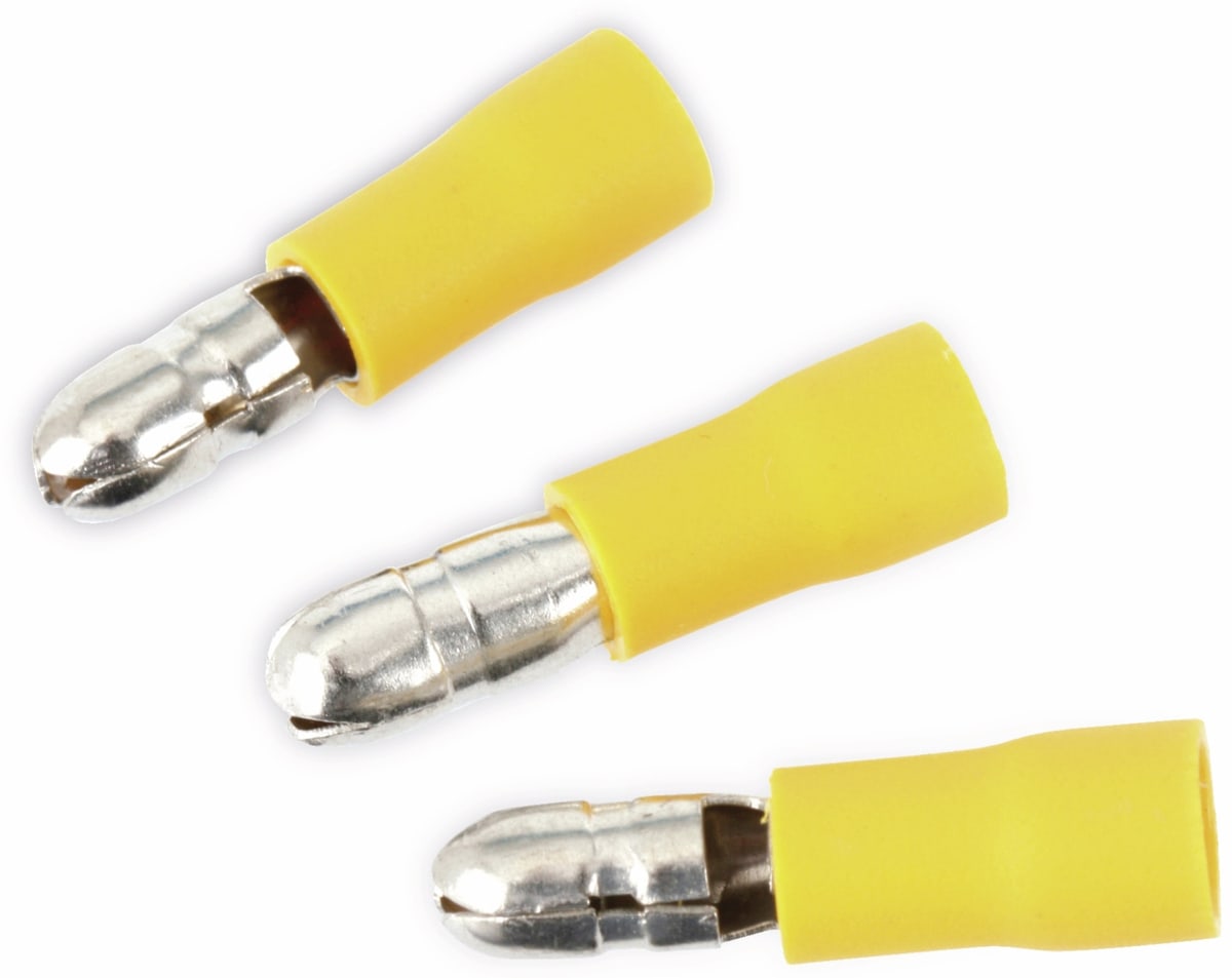 Rundstecker, gelb Rundstecker, gelb von Pollin Electronic GmbH