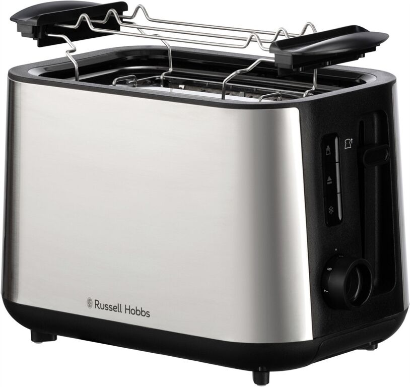 Russell Hobbs Heaton Toaster (schwarz edelstahl)