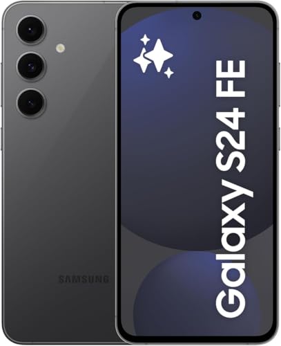 Samsung Galaxy S24 FE 256GB Graphite EU 16,91cm (6,7") OLED Display, Android 14, 50MP Triple-Kamera von Samsung