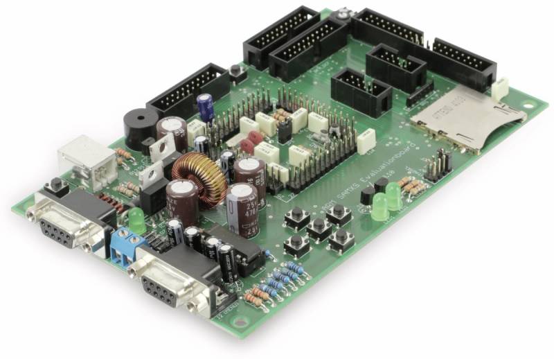 SAMxS Evaluationsboard, Fertigmodul mit Sockel von Pollin Electronic GmbH