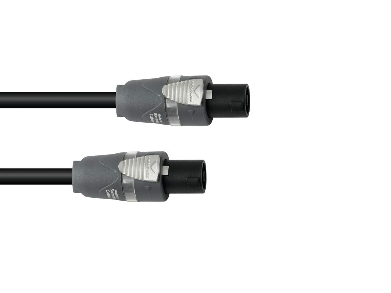 SOMMER CABLE Lautsprecherkabel Speakon 4x2,5 0,5m sw