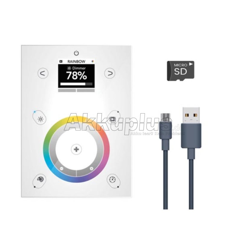 STICK-DE3 - WALL MOUNTED TOUCH DMX CONTROLLER