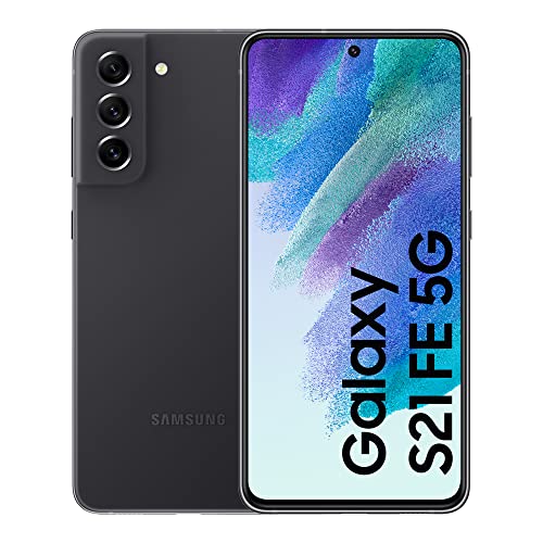 Samsung Galaxy S21 FE Mobiltelefon, 256 GB, Graphit, Android-Smartphone ohne SIM-Karte, FR-Version Samsung Galaxy S21 FE Mobiltelefon, 256 GB, Graphit, Android-Smartphone ohne SIM-Karte, FR-Version von Samsung