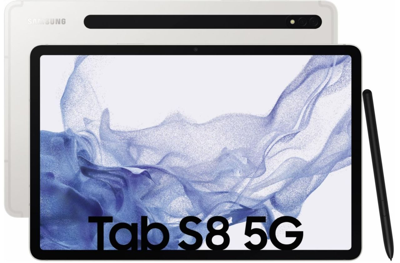 Samsung Galaxy Tab S8 silver 27,9 cm (11")