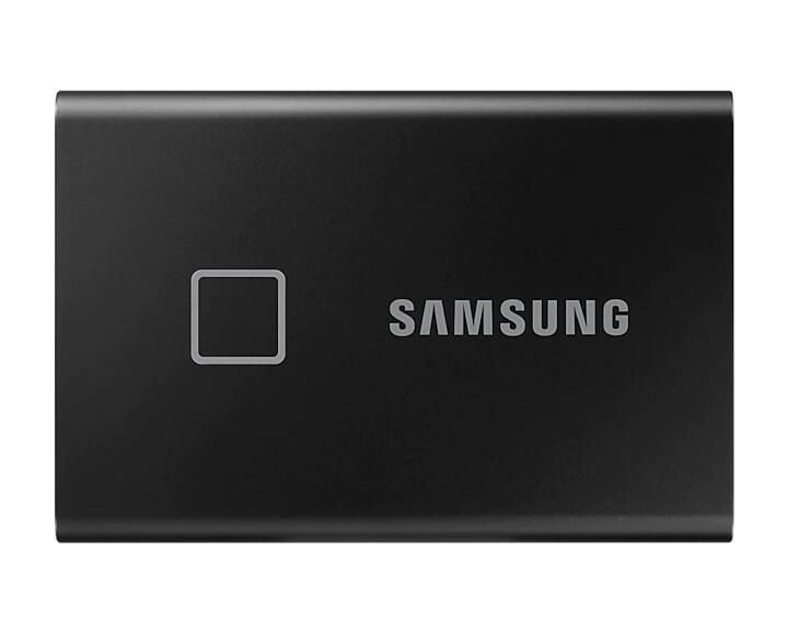 Samsung Portable SSD T7 Touch 500GB (Metallic Black)