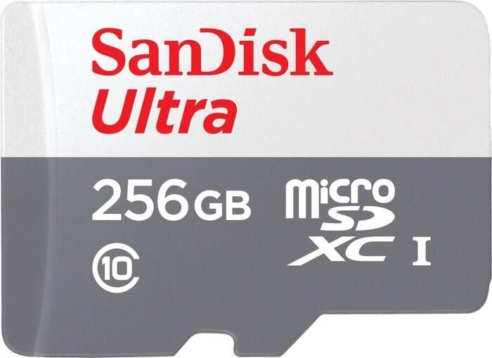 SanDisk Ultra R100 microSDXC 256GB Kit, UHS-I, Class 10