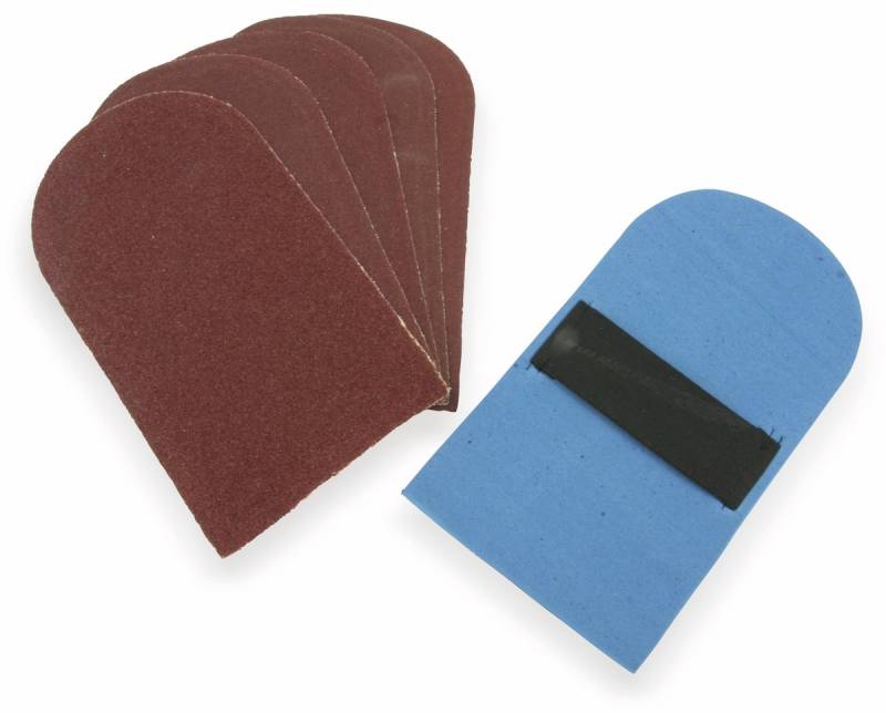 Schleifpapier-Set mit Schleifteller, 6 teilig von FREE & EASY, Self Import Agencies