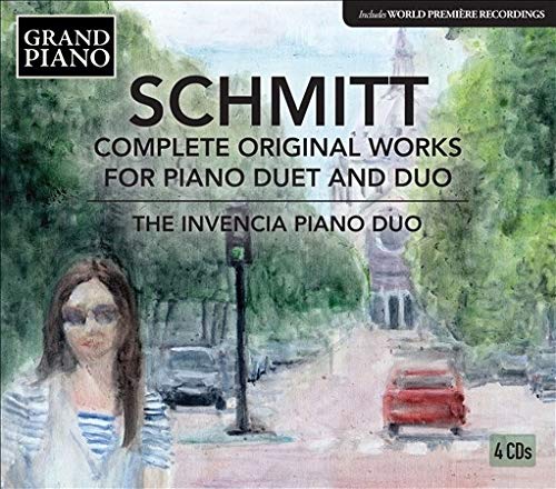 Schmitt,Florent - Schmitt: Compl. Works for Piano Duet & Duo (4 CD)