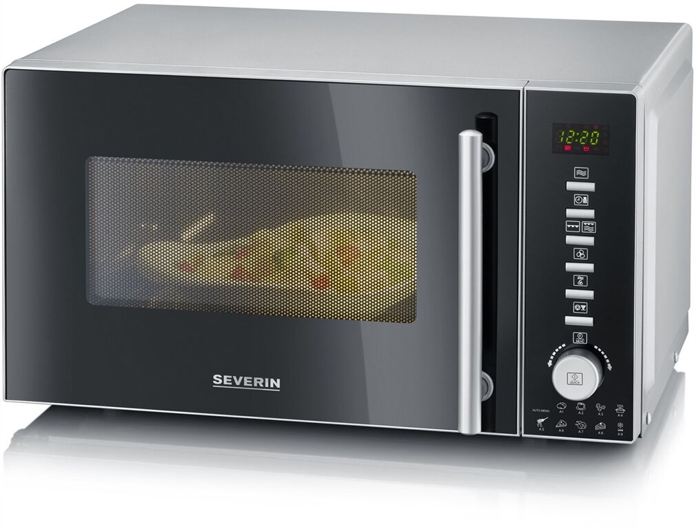 Severin MW 7773 (silber/schwarz)
