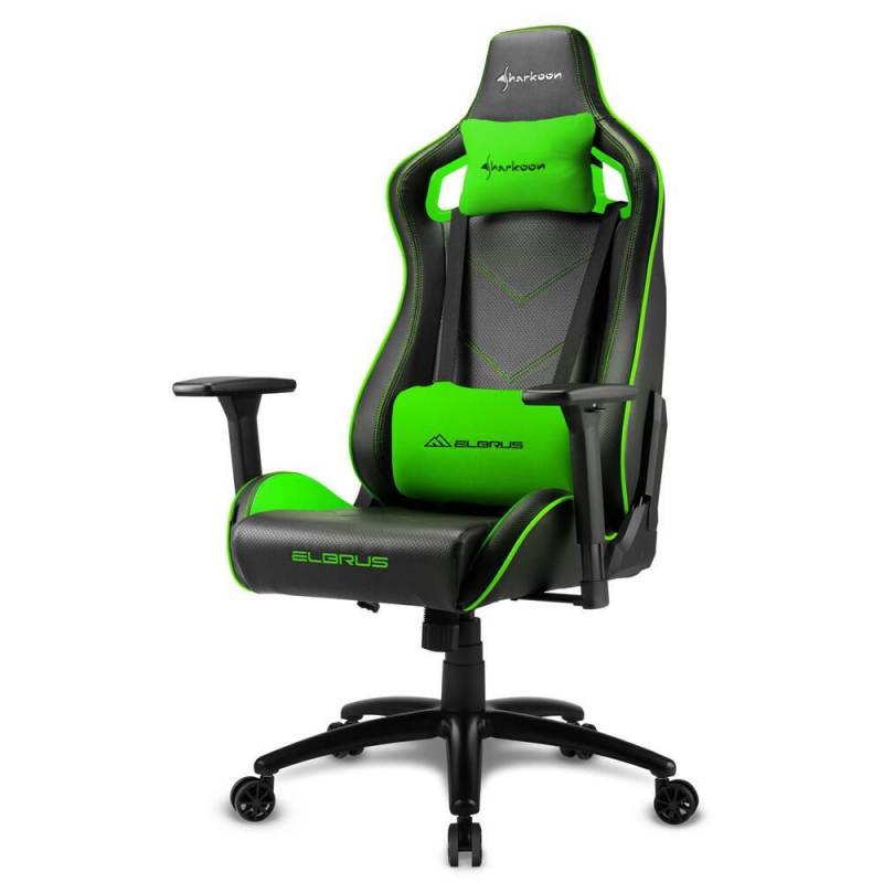 Sharkoon ELBRUS 2 Gaming Stuhl schwarz/green