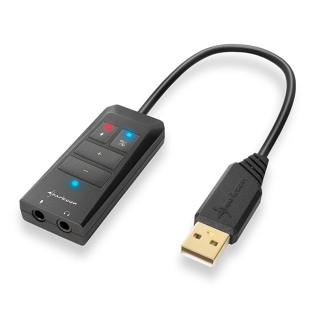 Sharkoon SB1 externe USB-Soundkarte