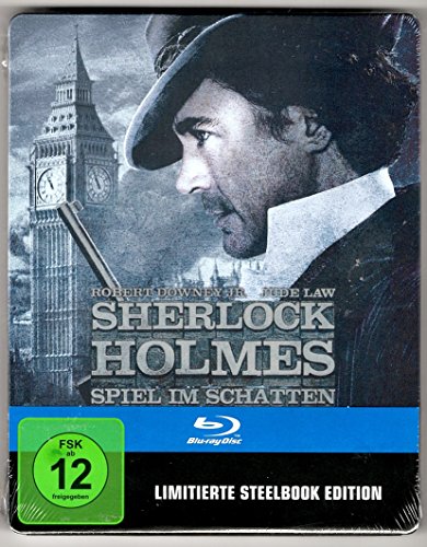 Sherlock Holmes: Spiel Im Schatten Steelbook [Blu-ray]